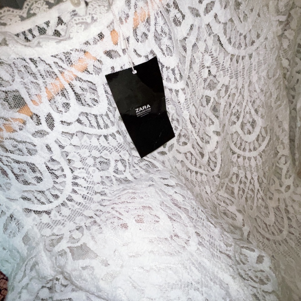 Zara lace top - Picture 2 of 5